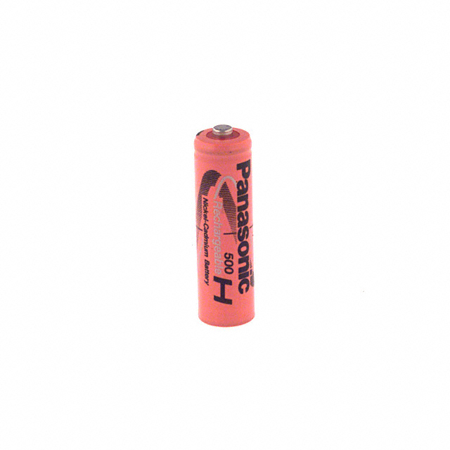 AA 1.2 V Nickel Cadmium Battery Rechargeable (Secondary) 500mAh